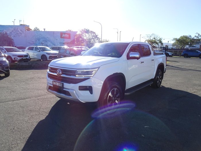 2023 Volkswagen Amarok TDI600 Style NF MY23 4X4 Constant Clear White