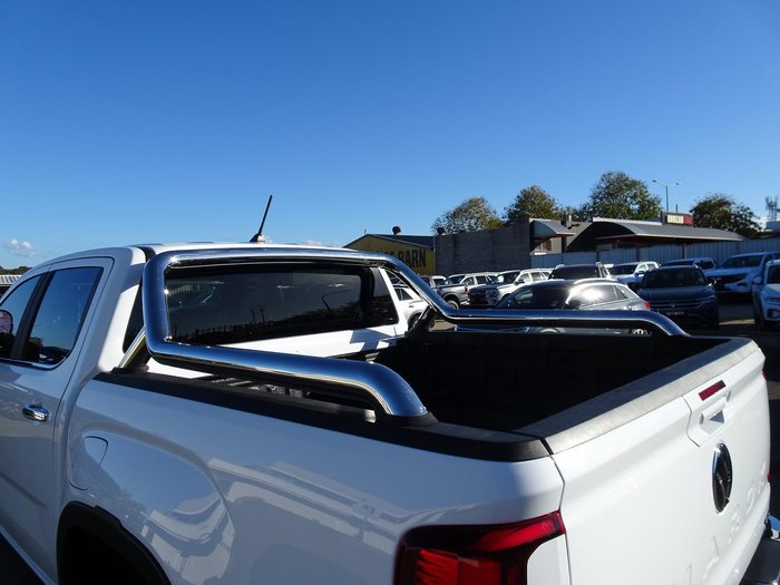 2023 Volkswagen Amarok TDI600 Style NF MY23 4X4 Constant Clear White