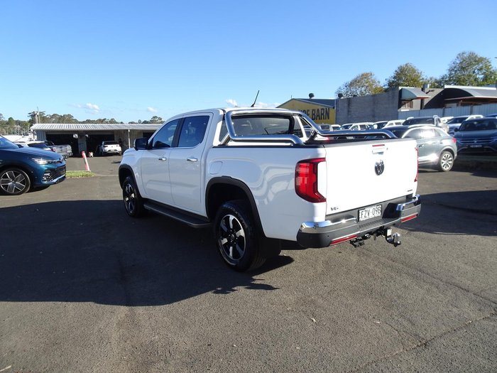 2023 Volkswagen Amarok TDI600 Style NF MY23 4X4 Constant Clear White