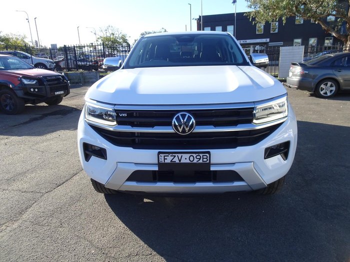 2023 Volkswagen Amarok TDI600 Style NF MY23 4X4 Constant Clear White