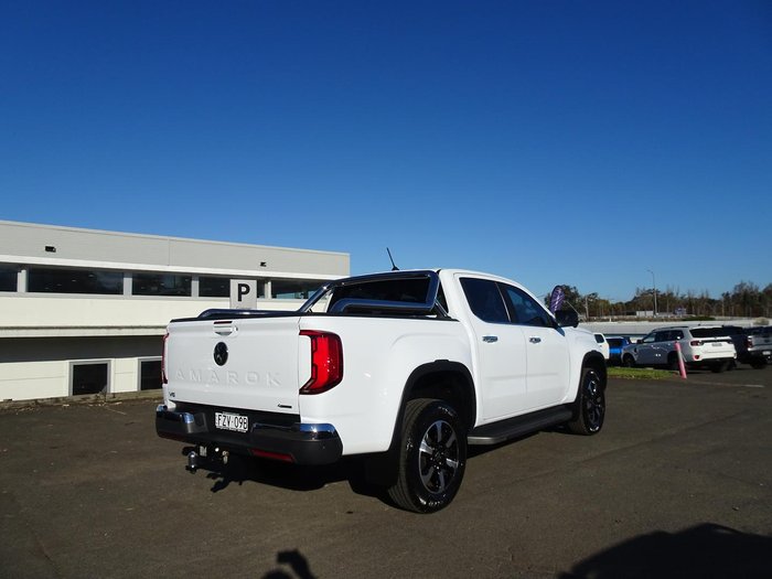 2023 Volkswagen Amarok TDI600 Style NF MY23 4X4 Constant Clear White