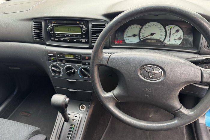 2007 Toyota Corolla Ascent ZZE122R Cascade Blue