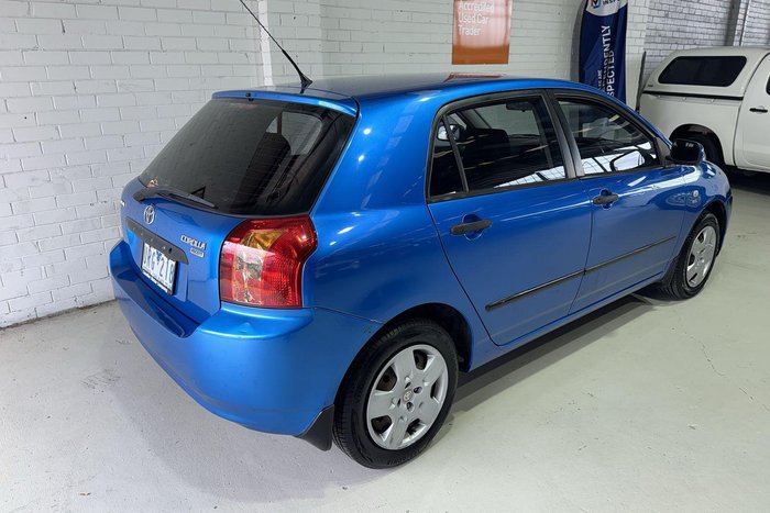 2007 Toyota Corolla Ascent ZZE122R Cascade Blue