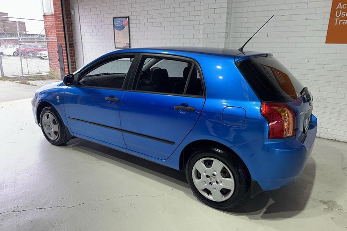 2007 Toyota Corolla Ascent ZZE122R Cascade Blue