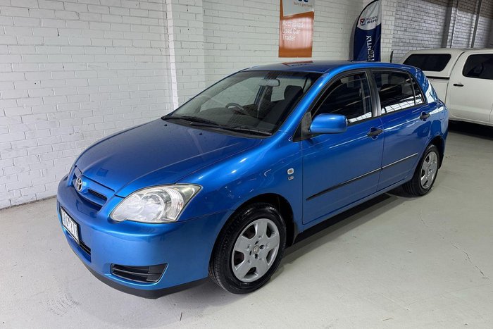 2007 Toyota Corolla Ascent ZZE122R Cascade Blue