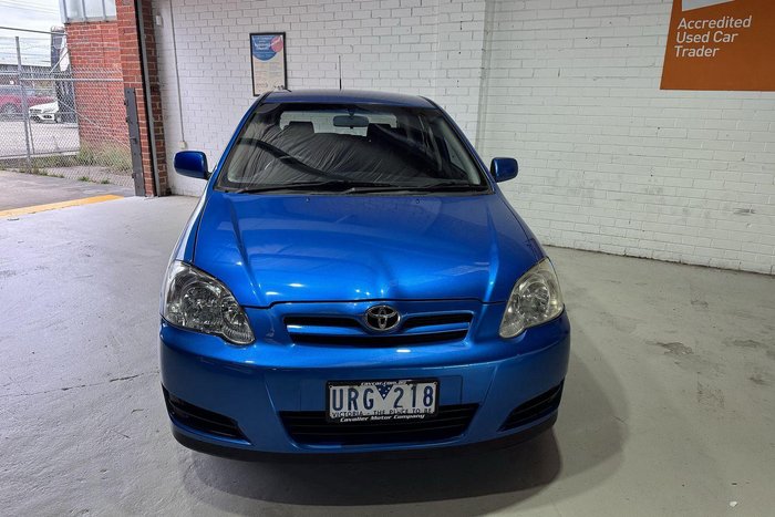2007 Toyota Corolla Ascent ZZE122R Cascade Blue