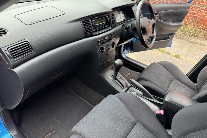 2007 Toyota Corolla Ascent ZZE122R Cascade Blue