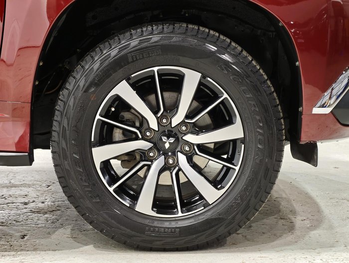 2016 Mitsubishi Pajero Sport GLS QE MY16 4X4 Dual Range Terra Rossa