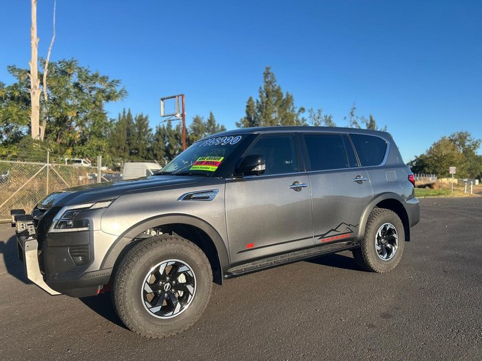 2025 Nissan Patrol Warrior Y62 MY25 4X4 Dual Range Gun Metallic