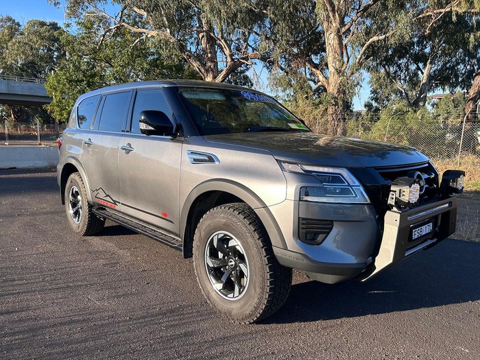2025 Nissan Patrol Warrior Y62 MY25 4X4 Dual Range Gun Metallic