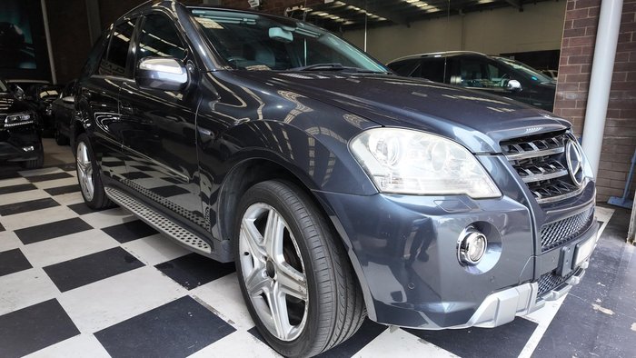 2010 Mercedes-Benz M-Class ML350 CDI BlueEFFICIENCY W164 MY10 4X4 Constant Tenorite Grey