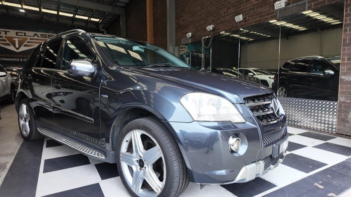 2010 Mercedes-Benz M-Class ML350 CDI BlueEFFICIENCY W164 MY10 4X4 Constant Tenorite Grey