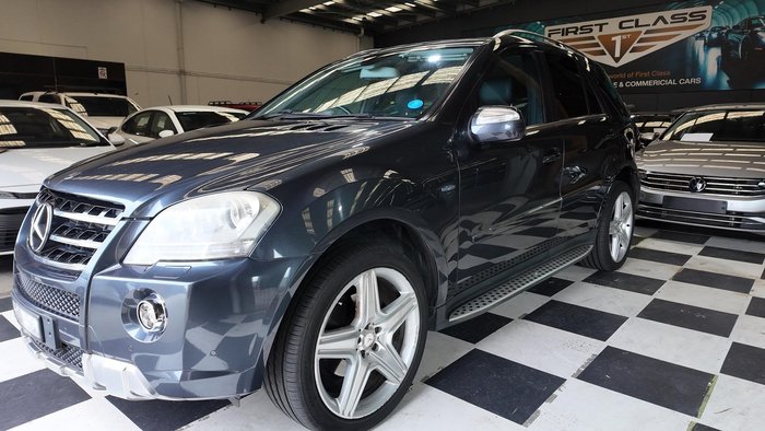 2010 Mercedes-Benz M-Class ML350 CDI BlueEFFICIENCY W164 MY10 4X4 Constant Tenorite Grey