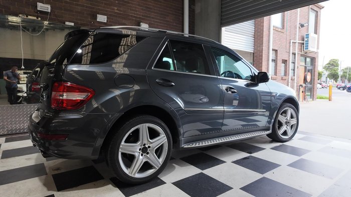 2010 Mercedes-Benz M-Class ML350 CDI BlueEFFICIENCY W164 MY10 4X4 Constant Tenorite Grey