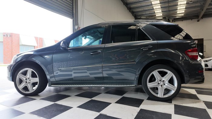 2010 Mercedes-Benz M-Class ML350 CDI BlueEFFICIENCY W164 MY10 4X4 Constant Tenorite Grey