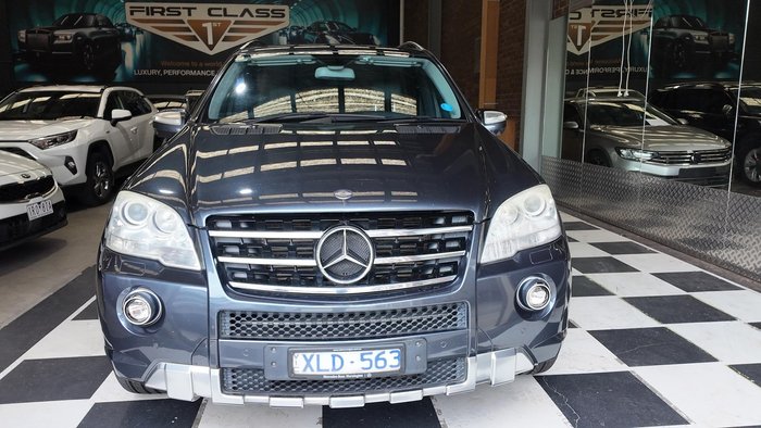 2010 Mercedes-Benz M-Class ML350 CDI BlueEFFICIENCY W164 MY10 4X4 Constant Tenorite Grey