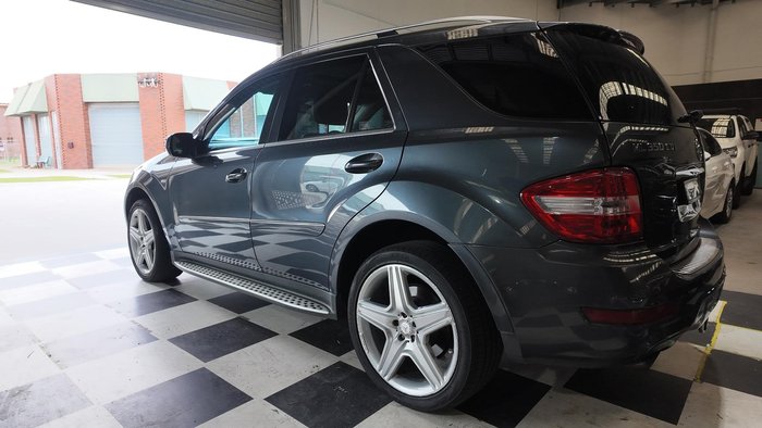 2010 Mercedes-Benz M-Class ML350 CDI BlueEFFICIENCY W164 MY10 4X4 Constant Tenorite Grey
