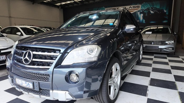 2010 Mercedes-Benz M-Class ML350 CDI BlueEFFICIENCY W164 MY10 4X4 Constant Tenorite Grey