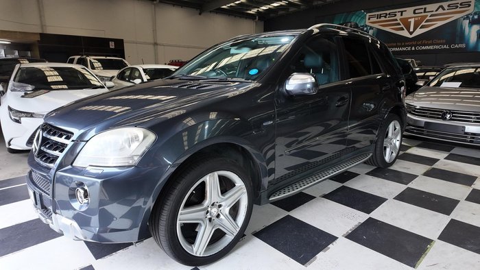 2010 Mercedes-Benz M-Class ML350 CDI BlueEFFICIENCY W164 MY10 4X4 Constant Tenorite Grey