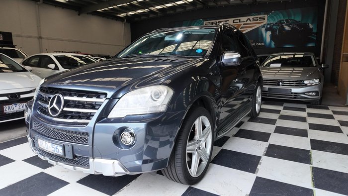 2010 Mercedes-Benz M-Class ML350 CDI BlueEFFICIENCY W164 MY10 4X4 Constant Tenorite Grey