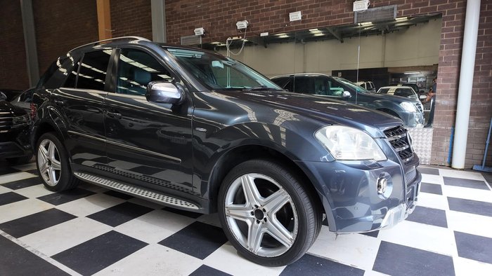2010 Mercedes-Benz M-Class ML350 CDI BlueEFFICIENCY W164 MY10 4X4 Constant Tenorite Grey