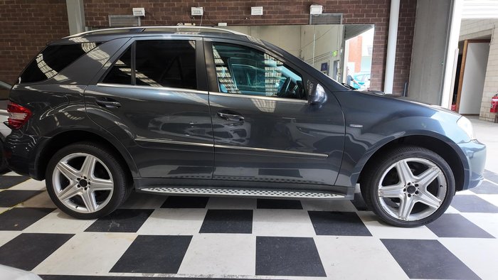 2010 Mercedes-Benz M-Class ML350 CDI BlueEFFICIENCY W164 MY10 4X4 Constant Tenorite Grey