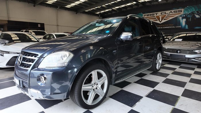 2010 Mercedes-Benz M-Class ML350 CDI BlueEFFICIENCY W164 MY10 4X4 Constant Tenorite Grey