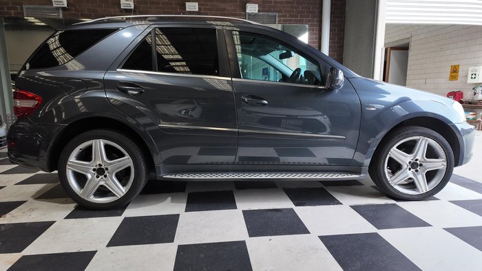 2010 Mercedes-Benz M-Class ML350 CDI BlueEFFICIENCY W164 MY10 4X4 Constant Tenorite Grey
