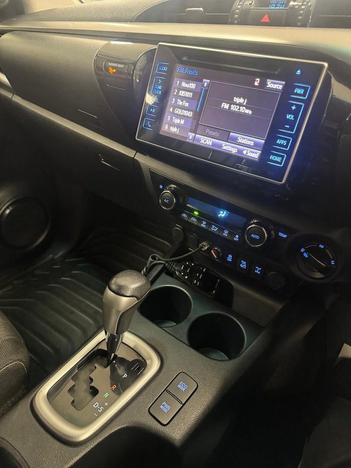 2019 Toyota Hilux SR5 GUN126R 4X4 Dual Range Glacier White
