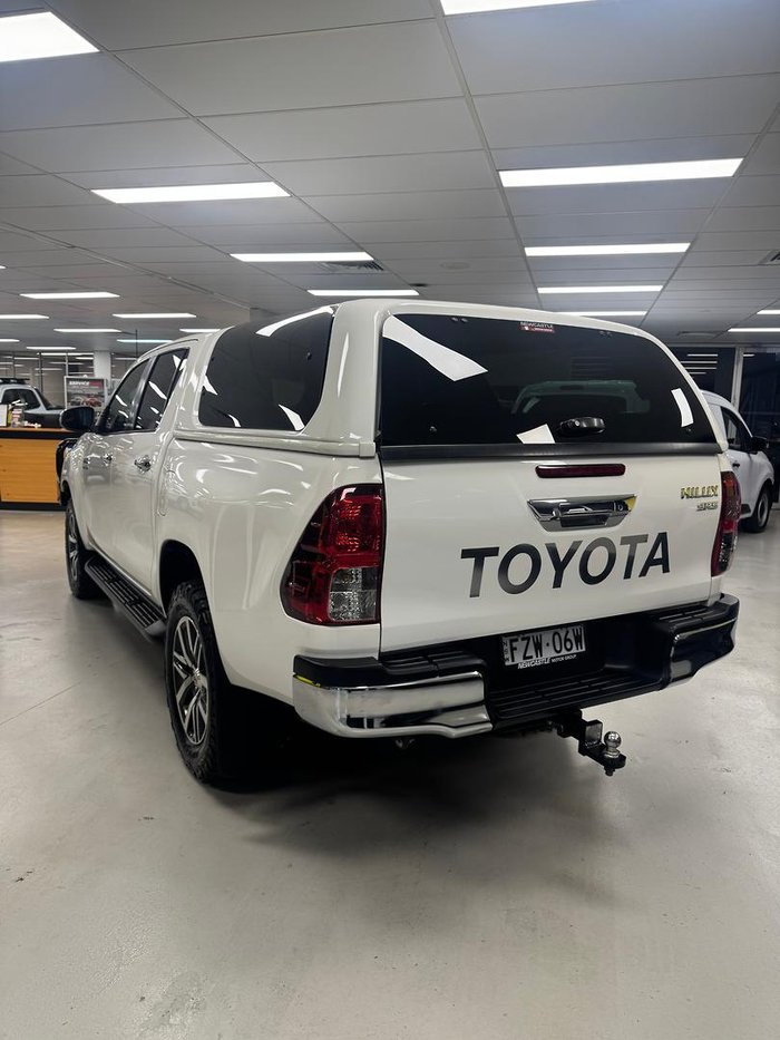 2019 Toyota Hilux SR5 GUN126R 4X4 Dual Range Glacier White