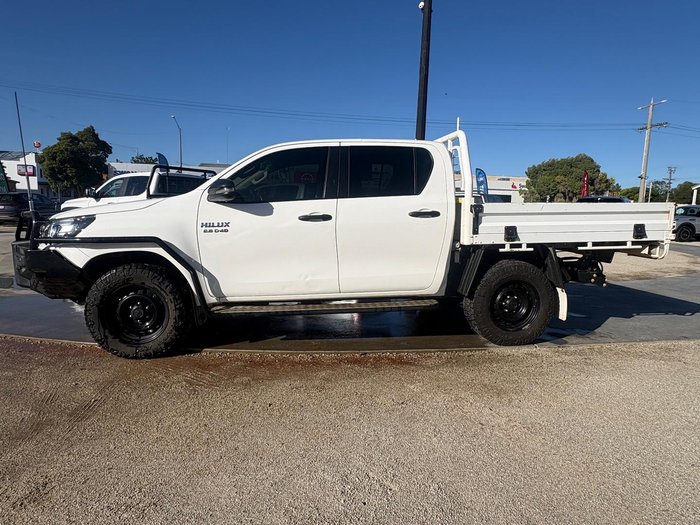 2018 Toyota Hilux SR GUN126R 4X4 Dual Range Glacier White