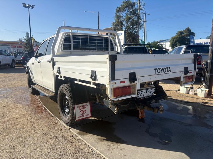 2018 Toyota Hilux SR GUN126R 4X4 Dual Range Glacier White