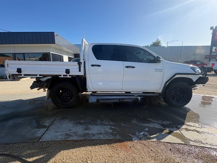 2018 Toyota Hilux SR GUN126R 4X4 Dual Range Glacier White