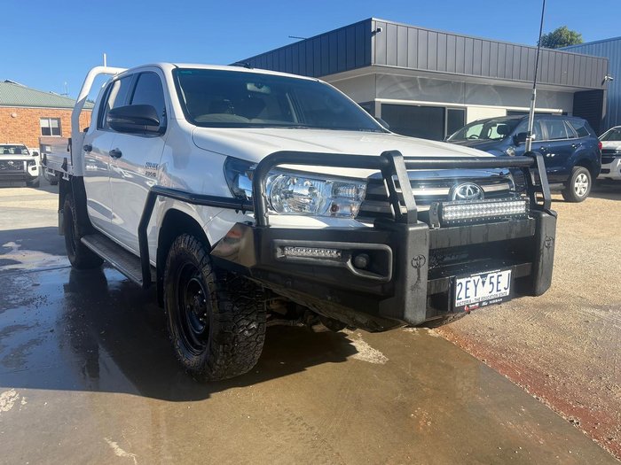 2018 Toyota Hilux SR GUN126R 4X4 Dual Range Glacier White