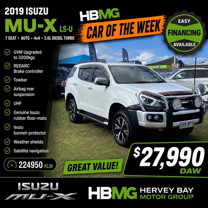 2019 Isuzu MU-X LS-U