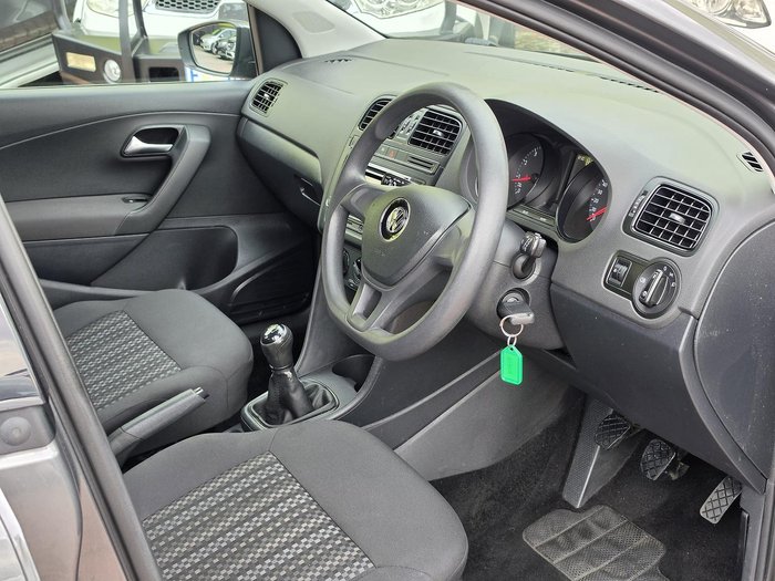 2014 Volkswagen Polo 66TSI Trendline 6R MY15 Pepper Grey
