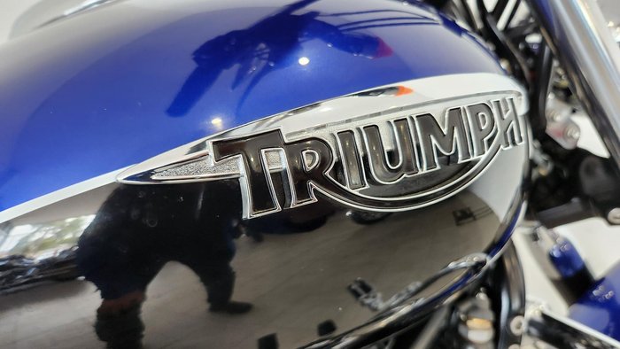 2013 Triumph Speedmaster 865 Speedmaster Blue