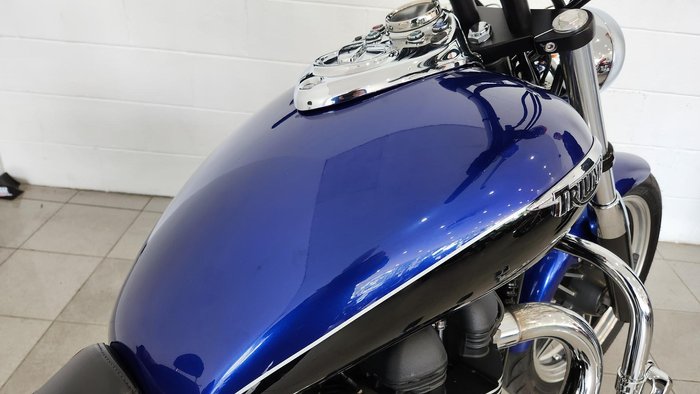 2013 Triumph Speedmaster 865 Speedmaster Blue