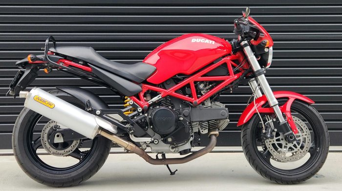 2007 Ducati Monster 695 Monster Red