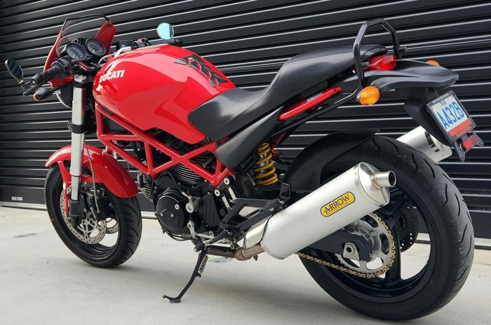 2007 Ducati Monster 695 Monster Red