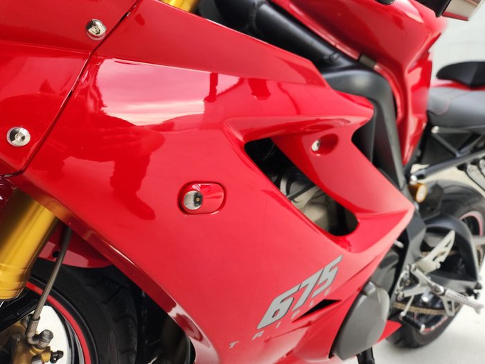2008 Triumph Daytona 675 Daytona Red
