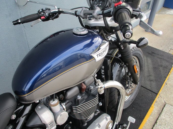 2024 Triumph BONNEVILLE SPEEDMASTER BLUE