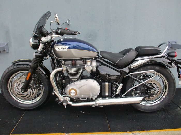 2024 Triumph BONNEVILLE SPEEDMASTER BLUE