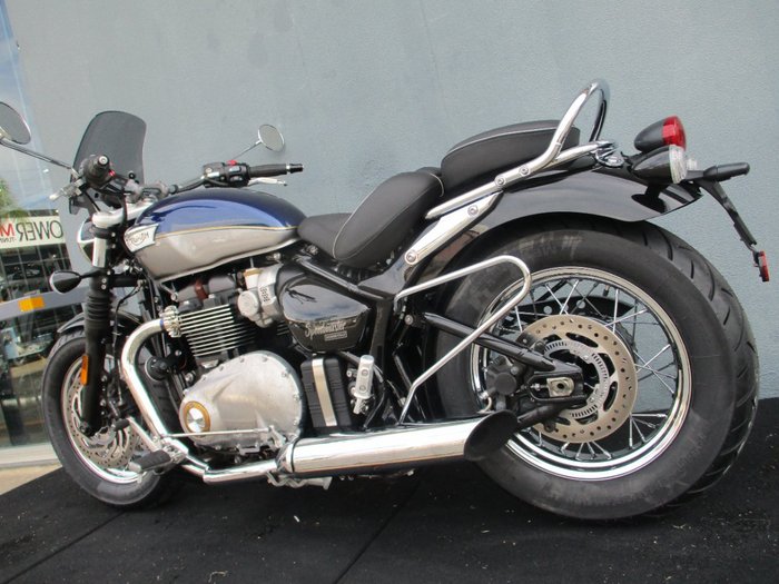 2024 Triumph BONNEVILLE SPEEDMASTER BLUE