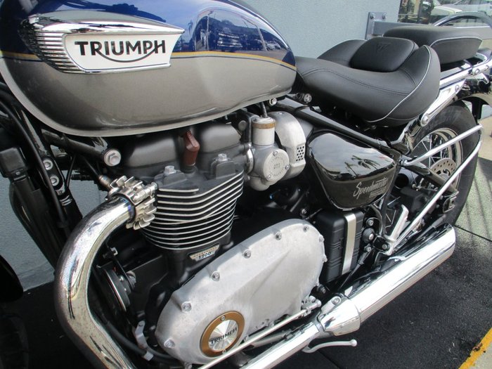 2024 Triumph BONNEVILLE SPEEDMASTER BLUE