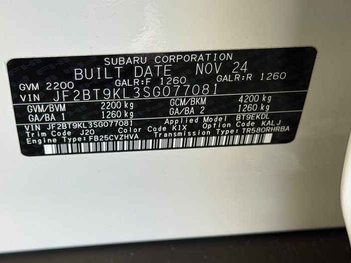 2024 Subaru Outback AWD