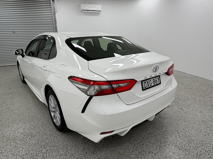 2018 Toyota Camry Ascent ASV70R Glacier White