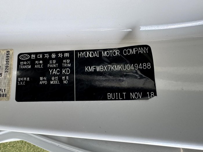 2018 Hyundai iLoad