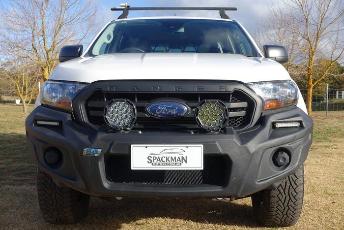2020 Ford Ranger XL PX MkIII MY21.25 4X4 Dual Range Arctic White