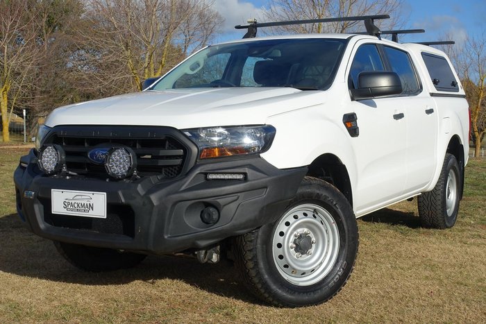 2020 Ford Ranger XL PX MkIII MY21.25 4X4 Dual Range Arctic White